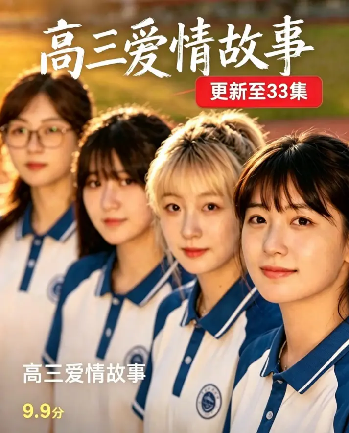 黄果AI短剧《高三爱情故事》无删减全集-超高清1080P免费在线观看-高三爱情故事完整版资源下载