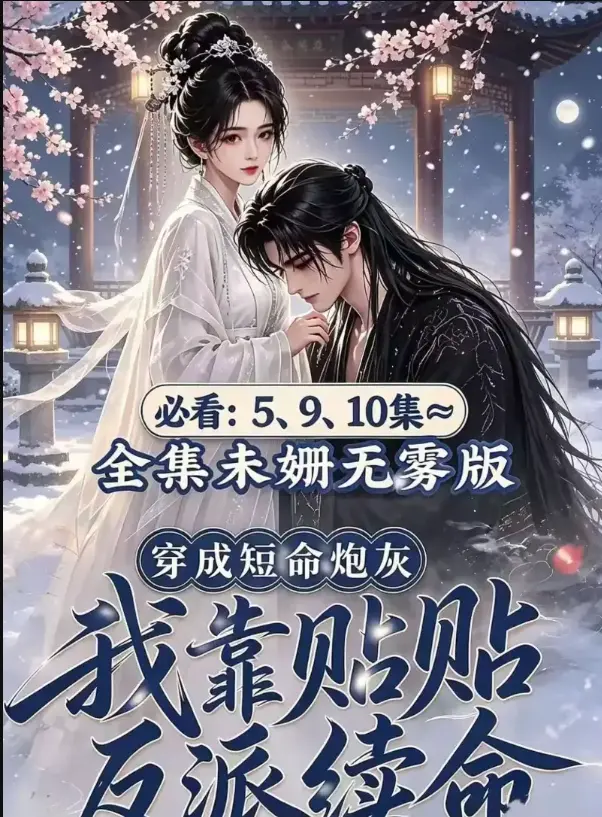 《穿成短命炮灰我靠贴贴反派续命》未删减完整版-古风穿书续命系统-4K蓝光高清修复-免费在线观看